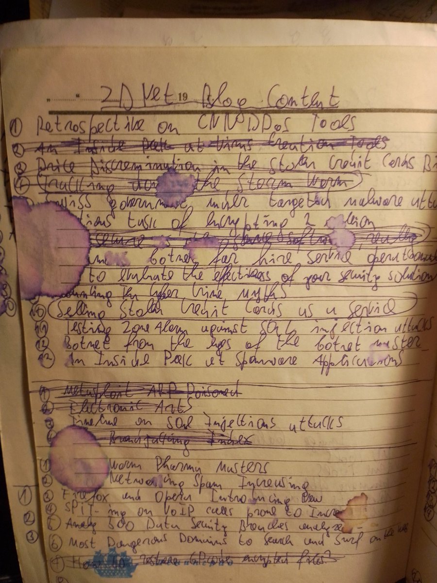 Notebook page 146 2D Vet blog content